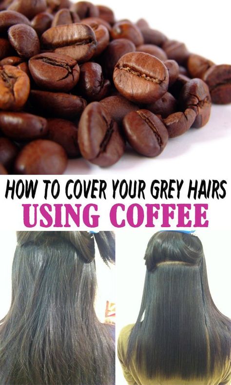 Hide Gray Hair, Cover Grey Hair, Grey Hair Remedies, Coffee Hair, Natural Conditioner, Covering Gray Hair, Hair Rinse, Hair Remedies, Food Drinks