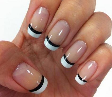 Your nails will look gorgeous on every occasion. Drawing Spider, Spider Nail, French Manicure Nail Designs, Black And White French, Drawing Designs, French Manicure Designs, Manicure Nail Designs, French Manicure Nails, Nagel Tips