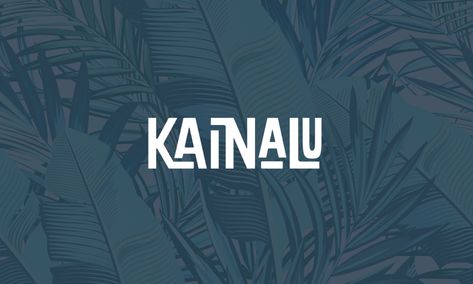 Kainalu Surf Wax — Hawaiian Inspired Tropical Branding. #OceanBrand #SurfBrand #SurferGirlBranding Polynesian Graphic Design, Hawaiian Logo Design, Surf Brand Design, Hawaiian Typography, Tropical Branding Design, Surf Brand Logo, Hawaiian Branding, Coastal Logo Design, Hawaii Branding