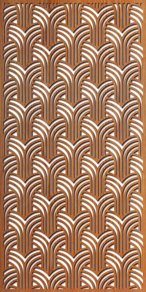 Gatsby Arches rendering 4 ft. x 8 ft. Laser Cut Design Pattern, Decorative Metal Screen, Cnc Pattern, Arch Pattern, Jaali Design, Laser Cut Panels, 3d Cnc, Laser Cut Patterns, Cnc Design