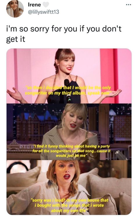 Swiftie Inside Jokes, Taylor Swift Inside Jokes, Taylor Swift Jokes, Taylor Swift Fan Club, Swift Facts, Relationship Lessons, Taylors Version, Taylor Swift Cute, Taylor Swift Facts