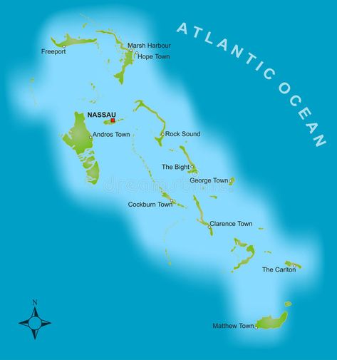 Map of the Bahamas. A stylized map showing the islands of Bahamas as well as sev , #Sponsored, #stylized, #map, #Map, #Bahamas, #severel #ad Cities Illustration, Bahamas Map, Bahamas Flag, Fantasy World Map, Bahamas Island, Free Maps, Nassau Bahamas, Photo Maps, Island Map