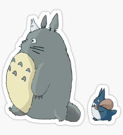 My Neighbour Totoro Sticker Totoro Printable, Ghibli Gifts, Totoro Art, My Neighbour Totoro, Stickers Cool, Stickers Kawaii, Tumblr Stickers, Scrapbook Stickers Printable, Stickers Cute