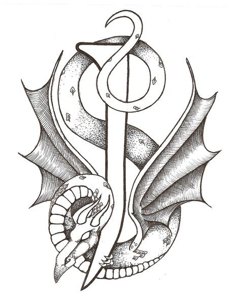 Part of an illuminated Alphabet of dragons  all copyright and design is property of the artist Old English Alphabet, Kraken Art, Heaven And Earth Designs, Cross Stitch Material, Pencil Drawings For Beginners, Drawing Tutorials For Beginners, Watercolor Lettering, Earth Design, Heaven And Earth