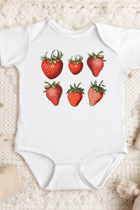 Strawberry garden baby onesie, baby shower strawberry onesie, strawberry print baby onesie, strawberry baby shower gift, newborn strawberry onesie, handmade strawberry baby onesie, strawberry garden onesie gift, personalized strawberry baby onesie, soft strawberry baby onesie, strawberry themed baby onesie. Garden Strawberry, Strawberry Baby, Strawberry Garden, Cozy Accessories, Unique Baby Shower Gifts, Perfect Baby Shower, Strawberry Print, Retro Tee, Perfect Baby Shower Gift