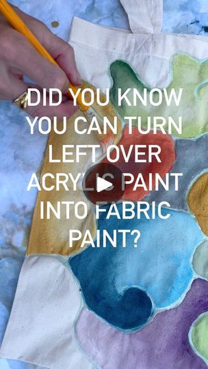 Painting On Sheer Fabric, Paint And Stitch On Fabric, How To Paint On Fabric, Acrylic Paint On Fabric, Embroidered Stitches, Fabric Paint Shirt, Fabric Dyeing Techniques, Upcycling Fashion, Fabric Paint Diy