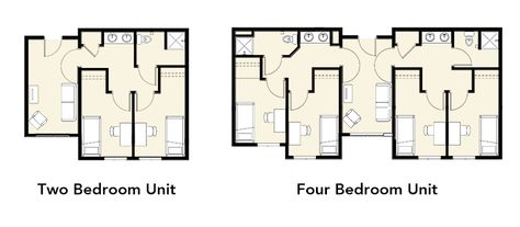 Student Housing Floor Plan, Student Dormitory Architecture, Student Dormitory Floor Plan, Student Residence Architecture, Student Housing Plan, Dormitory Design Architecture, Dormitory Floor Plan, Dorm Room Floor Plan, Student Dormitory Room