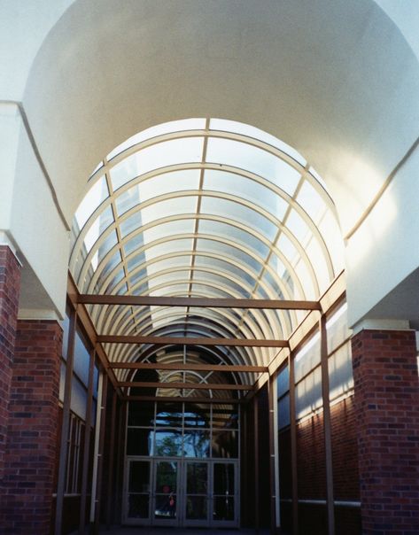 Metal Framed Architectural Skylights is designed for easy installation and long-lasting good looks and are available with quality glazing glass. Visit our website i.e. www.exarcskylights.com. Curved Skylight, Sun Tunnels, Roof Lanterns, Skylight Glass, Barrel Vault, Roof Lantern, Pavilion Design, Glass Structure, Fall Protection