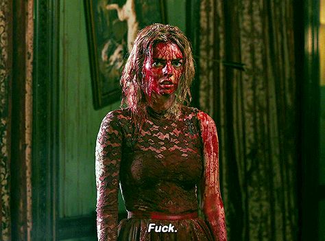 Samara Weaving, Elizabeth Bathory, Horror Costume, Final Girl, Female Rage, Movie Shots, Gone Girl, Halloween Inspo, Vintage Horror