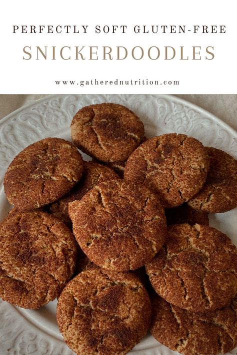 The most Perfect Soft and Chewy Gluten-Free Snickerdoodle Cookies! This Cookie Recipe is Grain Free, Easy to make, and Full of that Classic Buttery cinnamon sugar flavor. I am obsessed! Gluten Free Snickerdoodle, Grain Free Dessert Recipes, Gluten Free Snickerdoodle Cookies, Snickerdoodle Cookie Recipe, Snickerdoodle Cookies Easy, Pizza Breakfast, Gluten Free Snickerdoodles, Best Gluten Free Desserts, Snickerdoodle Cookie