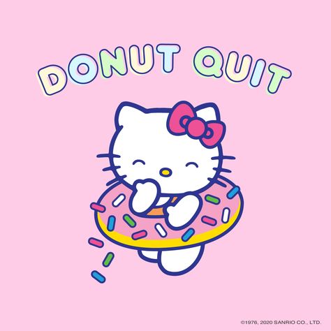 Don’t quit dreaming of sweetness 💖🍩#MondayMotivation Hello Kitty Phone Wallpaper, Kawaii Quotes, Hello Wallpaper, Hello Kitty Images, Hello Kitty Themes, Hello Kitty Backgrounds, Hello Kitty Art, Valentines Wallpaper, Hello Kitty Iphone Wallpaper