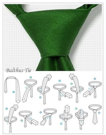 How to tie a balthus tie Different Types Of Ties, Cool Tie Knots, Tie Knots Men, Full Windsor Knot, Tie Knot Styles, Simpul Dasi, Tie A Necktie, Types Of Ties, Neck Tie Knots