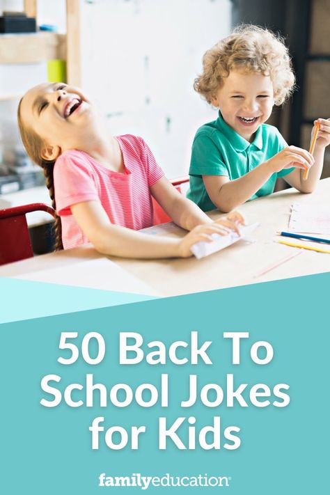 Start the school year off on the right foot and with a good laugh with these hilarious back to school jokes for kids! Back To School Jokes, School Jokes For Kids, Best Dad Jokes, Toddler Discipline, School Jokes, Starting School, Kids Study, 1st Day Of School, Math Books