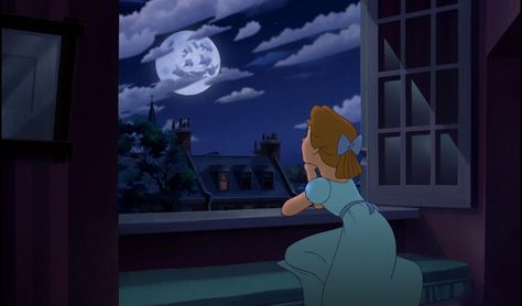 Wendy Peter Pan, Old Disney Movies, English Nursery, Wendy Darling, Peter And Wendy, Disney Screencaps, Rhymes Songs, Ad Astra, The Good Witch