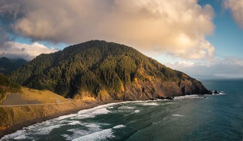 Humbug Mountain and State Park on South Oregon Coast: Varied, Intricate Attractions Oregon State Parks, Southern Oregon Coast, Pacific City, Rockaway Beach, Southern Oregon, Cannon Beach, Winter Is Here, Kids Travel, North America Travel