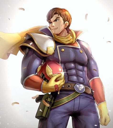 The Captain without his helmet Captain Falcon, F Zero, Falcon Art, Smash Brothers, Super Smash Brothers, Know Your Meme, Super Smash Bros, Smash Bros, Dnd Characters