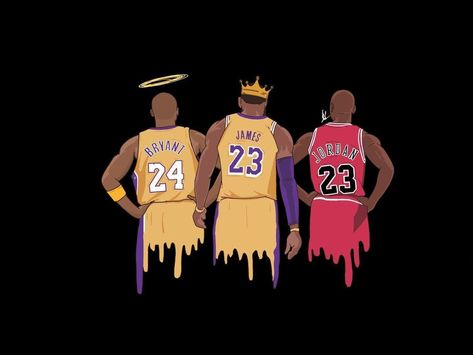 Nba Legends Art, Cool Basketball Wallpapers, Images Pop Art, Nba Artwork, Best Nba Players, Basketball Background, King Lebron, Basket Nba, Nba Basketball Art