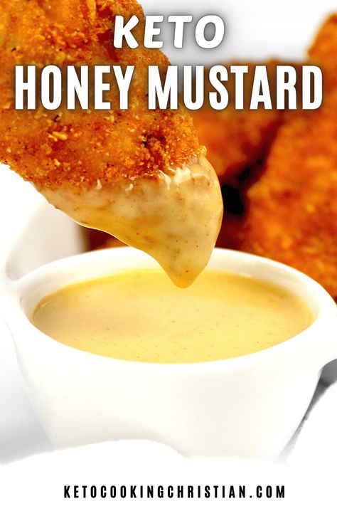 Keto Honey Mustard, Keto Salad Dressings, Honey Mustard Recipe, Keto Honey, Sugar Free Dressing, Honey Mustard Sauce Recipe, Keto Clean Eating, Keto Dips, Keto Condiments