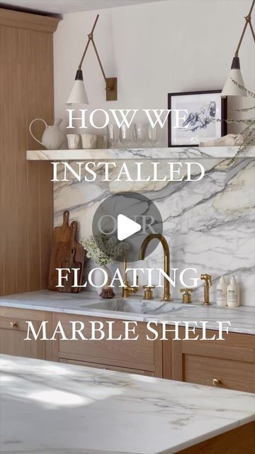 Sarah-Louise & Christopher Phelps on Instagram: "Save this and share it with your build team. How we installed our floating marble shelf 🔨 #No17House

Stonework by @middlesexmarble
Marble sourced from @imperialstonegroupltd" Stone Ledge Kitchen, Marble Shelf Kitchen Backsplash, Floating Quartz Shelf, Marble Floating Shelves Kitchen, Marble Shelf In Kitchen, Marble Shelf Kitchen, Kitchen Countertop And Backsplash Ideas, Floating Marble Shelf, How To Install Marble Floating Shelf