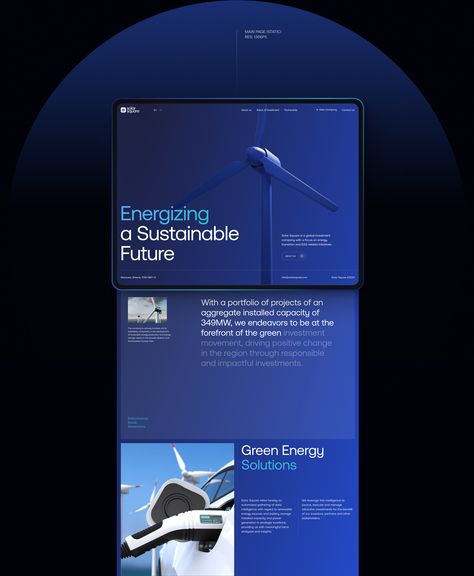 Enterprise Website Design, Software House Website Design, Blue Website Design, Exchange Design, Space Website, Infographic Website, Solar Energy Design, Blue Website, Corporate Website Design