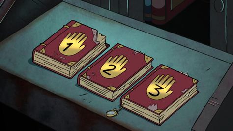 Gravity Falls journals 1, 2, and 3 Gravity Falls Book 1, Gravity Falls Journal 1, Gravity Falls Book, Libro Gravity Falls, Dipper Y Mabel, Gravity Falls Journal, Fall Video, Dipper And Mabel, Mabel Pines