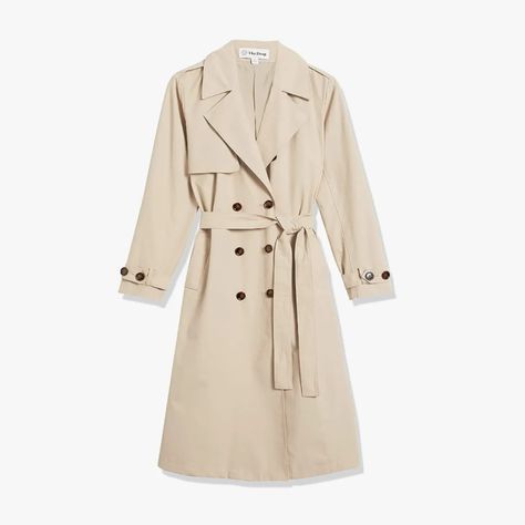 The Best Amazon Fashion Finds and Wardrobe Essentials to Shop Now During Prime Day 2022 | Vogue Workwear Capsule, Fall Workwear, Beige Trench Coat, Clothing Staples, Business Casual Work, Fashion Jackson, Classic Trench Coat, Fall Capsule Wardrobe, Belted Trench Coat