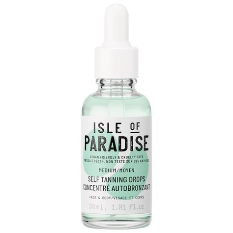 Self Tanning Drops - Isle of Paradise | Sephora Isle Of Paradise Tan, Face Self Tanner, Self Tanning Drops, Isle Of Paradise, Tanning Drops, Self Tanning, Self Tanner, The Favorite, Uneven Skin