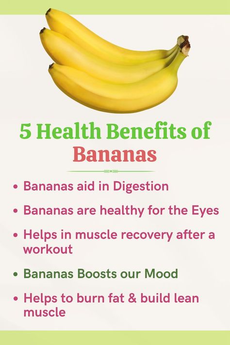 Health Benefits of Bananas Health Benefits Of Bananas, Benefits Of Eating Bananas, Benefits Of Bananas, Banana Health Benefits, Banana Benefits, Eating Bananas, Food Health Benefits, Energy Booster, Food Facts