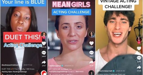 A viral TikTok challenge can change the game for your acting career. Acting Challenge Tiktok Duet Videos, Acting Challenge, Tiktok Challenge, Viral Tiktok, Acting Career, Dance Moves, Old Movies, Mean Girls, The Millions