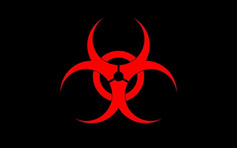 Punk Symbols, Symbol Wallpaper, Biohazard Symbol, Tipografi 3d, Iphone Wallpaper Yellow, Red And Black Background, Multimedia Artist, Red Icons:), Retro Sign