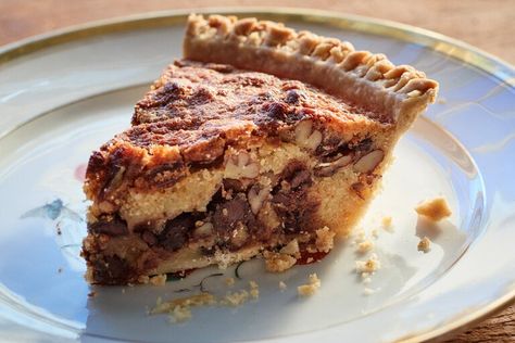 Ina Garten’s Bourbon Chocolate Pecan Pie Recipe - NYT Cooking Bourbon Chocolate Pecan Pie, Chocolate Pecan Pie Recipe, Kentucky Derby Pie, Bourbon Chocolate, Thanksgiving Pie Recipes, Store Bought Pie Crust, Derby Pie, Bourbon Pecan Pie, Frozen Pie Crust