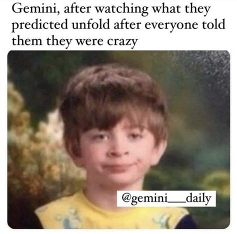 Gemini Funny Humor, Funny Spiritual Memes, Gemini Traits, Gemini Life, Horoscope Gemini, Teen Posts, For Good Luck, Totally Me, Zodiac Signs Funny