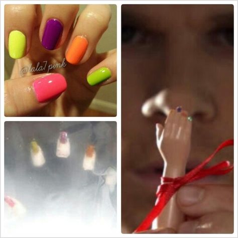 dexter nails Dexter Nails, Iconic Nails, Uk Icon, Dexter Morgan, Nine Inch Nails, Really Cute Nails, Rainbow Nails, I Have No Friends, Dexter