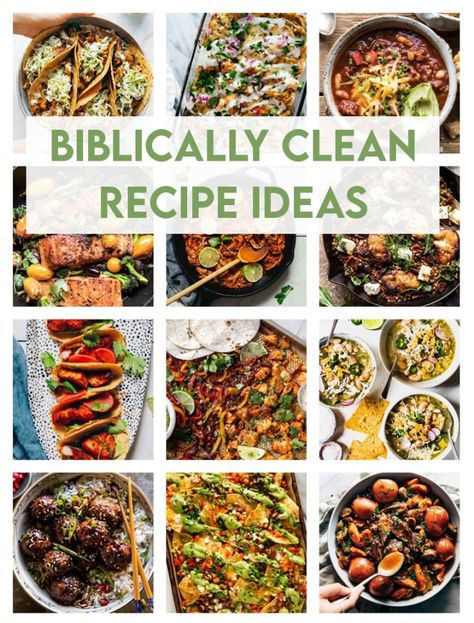 land of honey: Biblically Clean Meal Ideas The Makers Diet Food List, Kosher Foods List, Biblical Diet Plan, What To Eat During Lent, Bible Based Diet, Bible Study Meal Ideas, Biblical Nutritionist Recipes, The Makers Diet Recipes, Bible Study Food Ideas Recipes