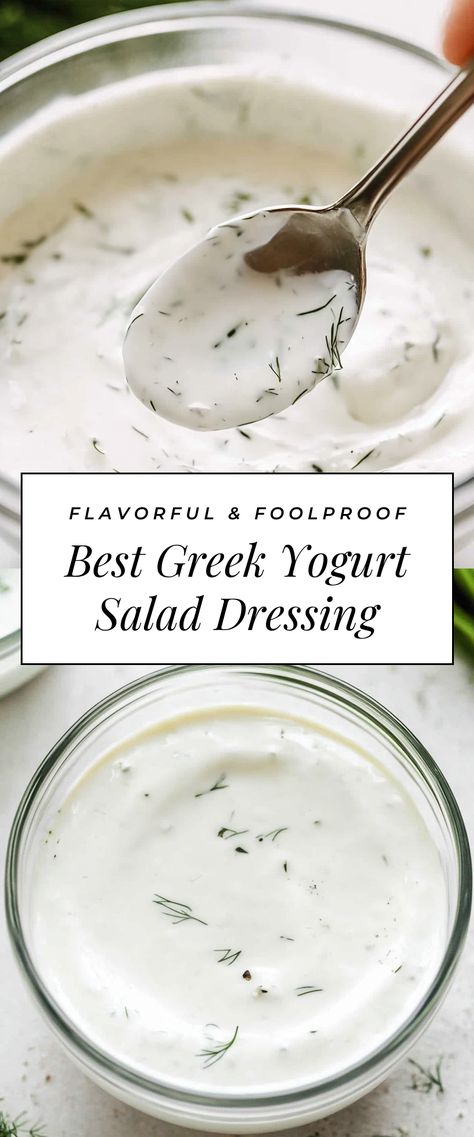 Image for Best Greek Yogurt Salad Dressing Yogurt Salad Dressing Recipes, Creamy Greek Salad Dressing, Greek Yogurt Salad, Yogurt Salad Dressing, Whipped Greek Yogurt, Greek Yogurt Salad Dressing, Best Greek Yogurt, Yogurt Salad, Whipped Yogurt