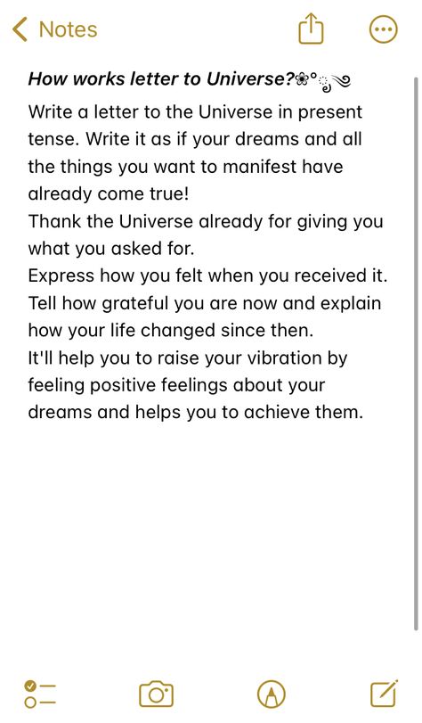 How To Write Letter To Universe, Letter To Future Self Manifestation, Dear Universe Manifestation Letter, Letter To The Universe Manifestation, Manifestation Journal First Page, Letter From Future Self Manifestation, Manifest Letter, Manifest Someone To Contact You, Letter To Universe Manifestation