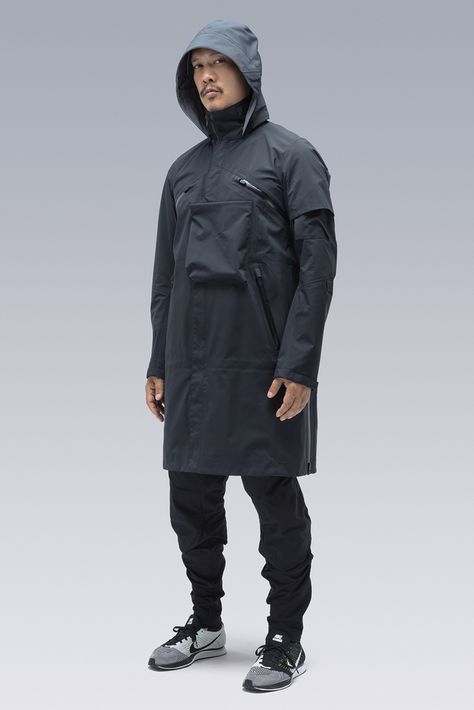 Acronym Clothing, Techwear Streetwear, Systems Design, Techwear Outfits, Techwear Fashion, Mens Fasion, Cyberpunk Clothes, Convertible Collar, Futuristic Fashion