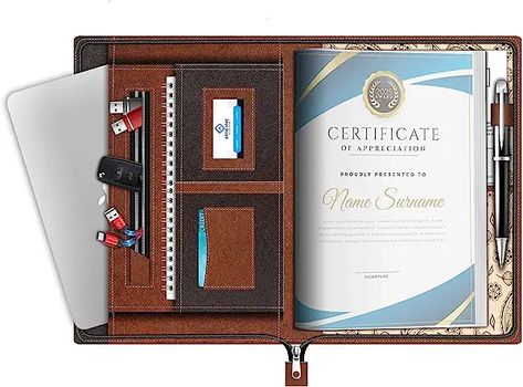 Amazon.in : document file classmate Folder Image, Leather Padfolio, Folder Organization, Document Bag, Certificate Of Appreciation, Padfolio, Small Laptop, Leather Portfolio, Important Documents