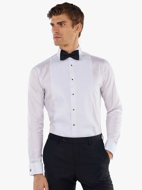 Black Tuxedo Suit, Tuxedo Shirt, White Tuxedo, Double Cuff, Tie Shirt, Tuxedo Shirts, Tuxedo Suit, Black Tuxedo, Tuxedo For Men