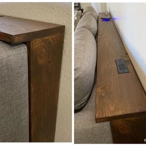 Living room furniture 4pcs wooden furniture legs ... - Etsy Behind The Couch Console Table, Behind The Couch Console, Couch Console Table, Couch Console, Custom Console Table, Behind The Couch, Coffee Diy, Furniture Repurpose, Homemade Tables