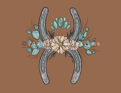 Western Leather Work Tattoo, Western Tattoos With Turquoise, Western Tooling Tattoo, Tattoos Cow, Sand Art Ideas, Turquoise Tattoo, Western Tats, Western Tattoo Ideas, Western Drawings