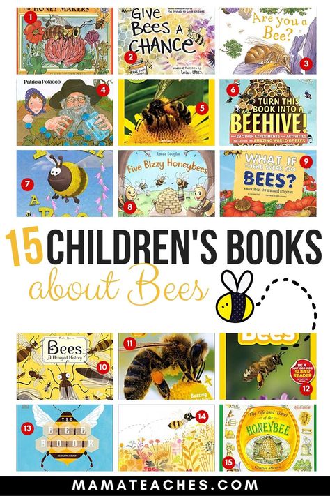 Bee Activities, Bee Book, Unit Studies, Living Books, Mentor Texts, After 4, Preschool Books, Honey Bees, Toddler Books