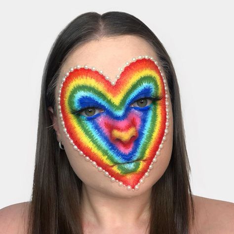 Rachel Sweeney on Instagram: “🌈 Tie Dye Effect 🌈 • Not exactly what I planned when I imagined this but oh well. • #tiedye #tiedyemakeup #makeup #makeupartist #motd…” Tie Dye Face Paint, Oh Well, Face Paint, Carnival Face Paint, Makeup Artist, Sleep Eye Mask, Carnival, Tie Dye, Dye