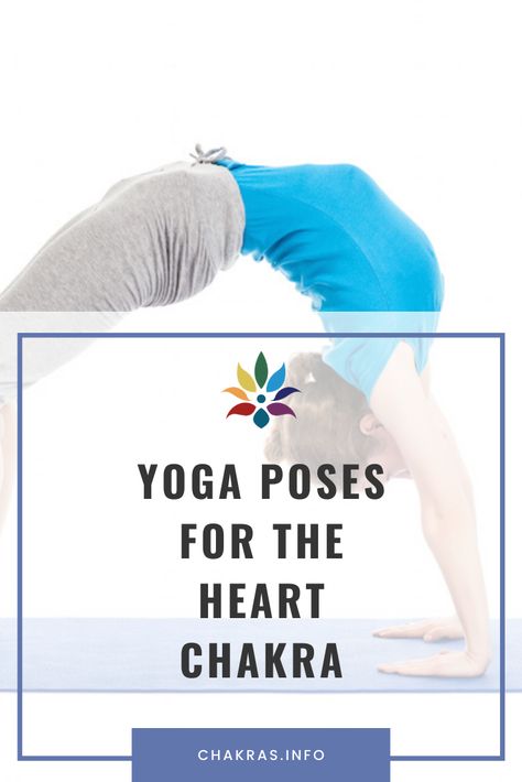 Incorporating yoga into your daily routine is a great way to open and balance your body’s chakras. Click through to find yoga poses for the heart chakra. #yoga #heartchakra #chakras How To Open Heart Chakra, Heart Chakra Yoga, Unblocking Heart Chakra, Heart Chakra Opening Yoga, Heart Chakra Opening, Simple Yoga Poses, The Heart Chakra, Simple Yoga, Easy Yoga Poses