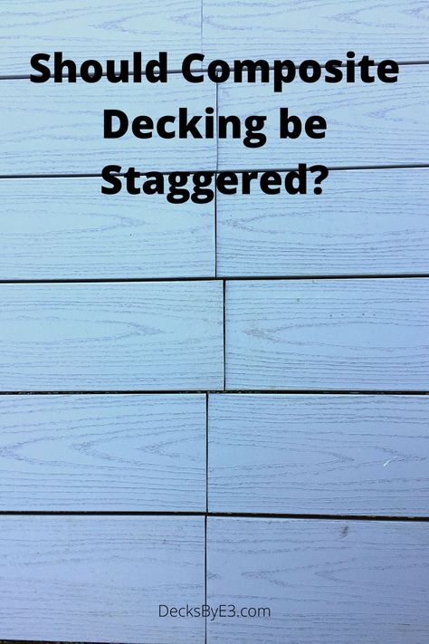 These grey composite deck boards should they be installed with a staggered design? Or is there a better layout pattern for composite decking. Deck Board Layout, Deck Board Patterns, Composite Decking Diy, Composite Decking Ideas, Grey Composite Decking, Hawaii Garden, Composite Decking Designs, Deck Patterns, Composite Decks