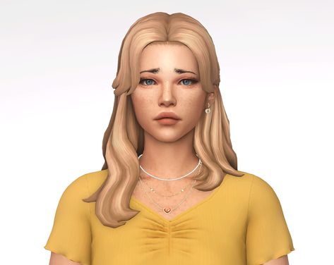 Sims 4 Cc Pigtails, Bangs Pigtails, Half Up Pigtails, Pigtails With Bangs, Young Thug Songs, Short Pigtails, Pigtail Hairstyle, Bangs French, Sims Cc Hair