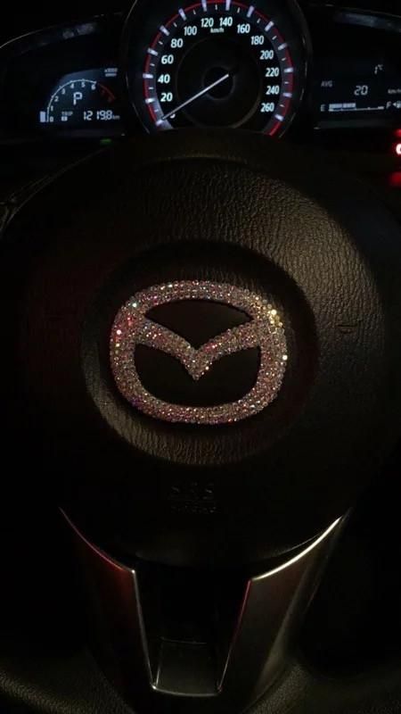 Bedazzled Car Accessories, Mazda Interior Accessories, Glitter Car Accessories, Sparkly Car Accessories, Mazda Car Accessories, Accessories For Car For Women, Bedazzled Car Interior, Glitter Car Interior, Girly Car Accessories Bling