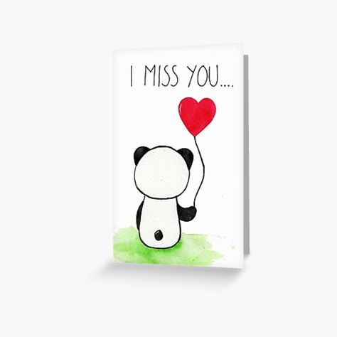 I Will Miss You Card, Sister Cards, I Miss You Card, Snail Mail Ideas, Senior Crafts, Whiteboard Art, Mail Ideas, Will Miss You, Doodle Cartoon