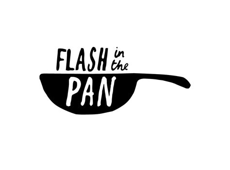 Flash in the Pan Pan Logo, Logo Inspiration, Monogram, ? Logo