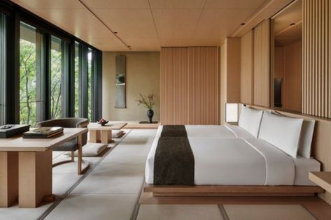 Japanese-Inspired Minimalist Hotel Experiences – Travel Curator Aman Kyoto, Casa Cook, Interior Vintage, Japanese Interior, Luxury Accommodation, Hotel Design, Cheap Decor, Cheap Home Decor, 인테리어 디자인